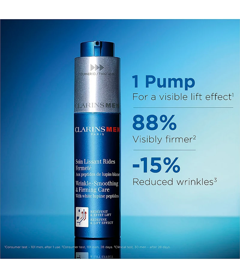 Clarins ClarinsMen Wrinkle Smoothing and Firming Anti-Aging Face Moisturizer