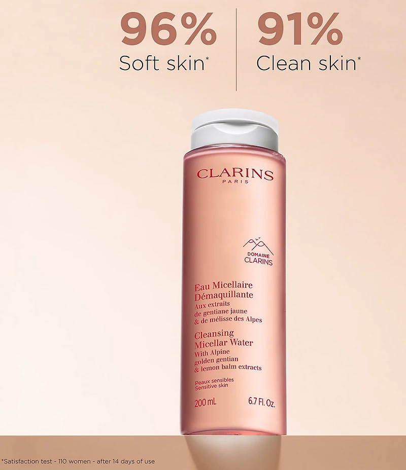Clarins Cleansing Micellar Water Face Makeup Remover