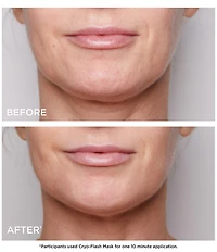 Clarins Cryo-Flash Instant Lift Effect and Glow Boosting Face Mask