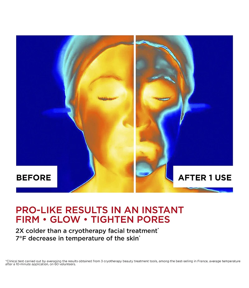 Clarins Cryo-Flash Instant Lift Effect and Glow Boosting Face Mask