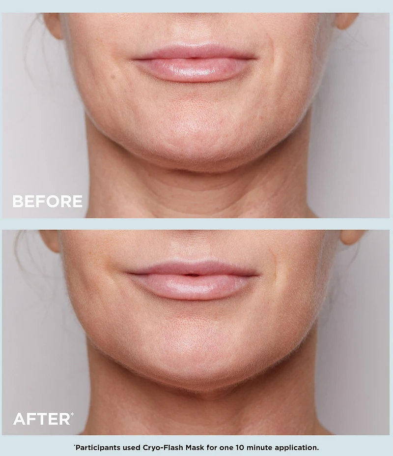 Clarins Cryo-Flash Pore Refining, Firming & Glow Boosting Gel-Cream Face Mask