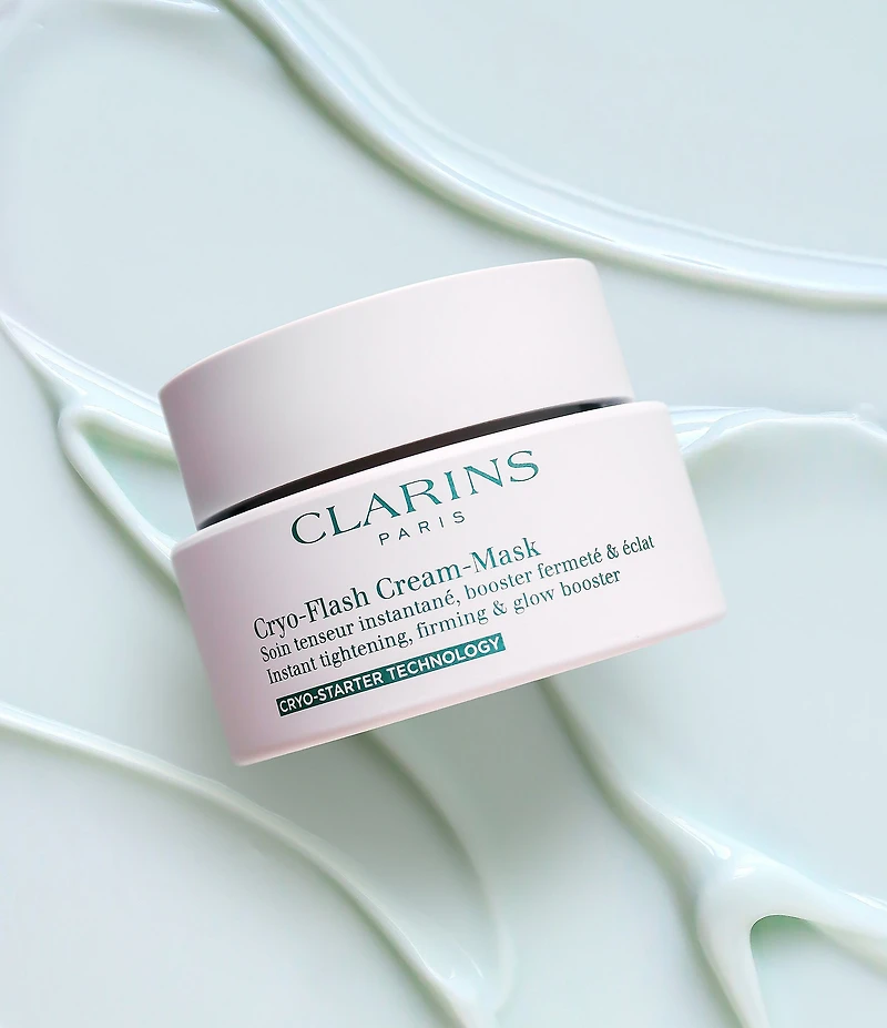 Clarins Cryo-Flash Pore Refining, Firming & Glow Boosting Gel-Cream Face Mask