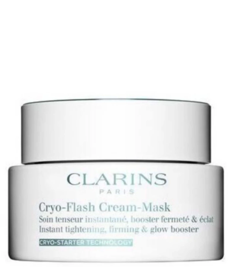 Clarins Cryo-Flash Pore Refining, Firming & Glow Boosting Gel-Cream Face Mask