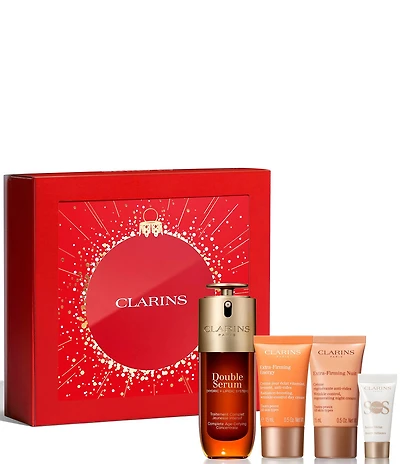 Clarins Double Serum and Extra-Firming Skincare Gift Set