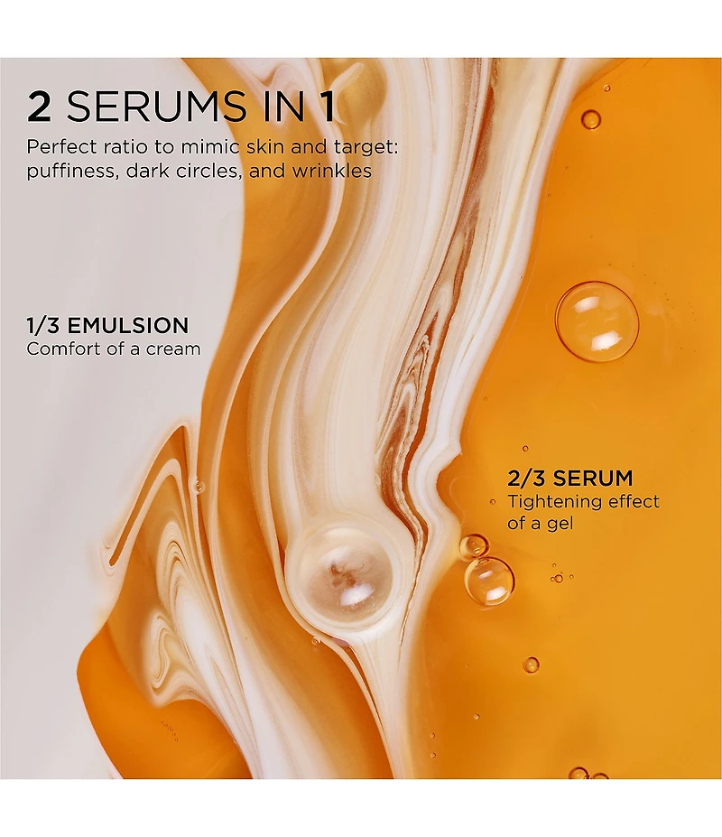 Clarins Double Serum Eye Brightening and Depuffing Anti-Aging Concentrate