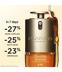 Clarins Double Serum Eye Brightening and Depuffing Anti-Aging Concentrate