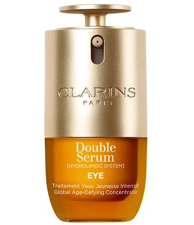 Clarins Double Serum Eye Brightening and Depuffing Anti-Aging Concentrate
