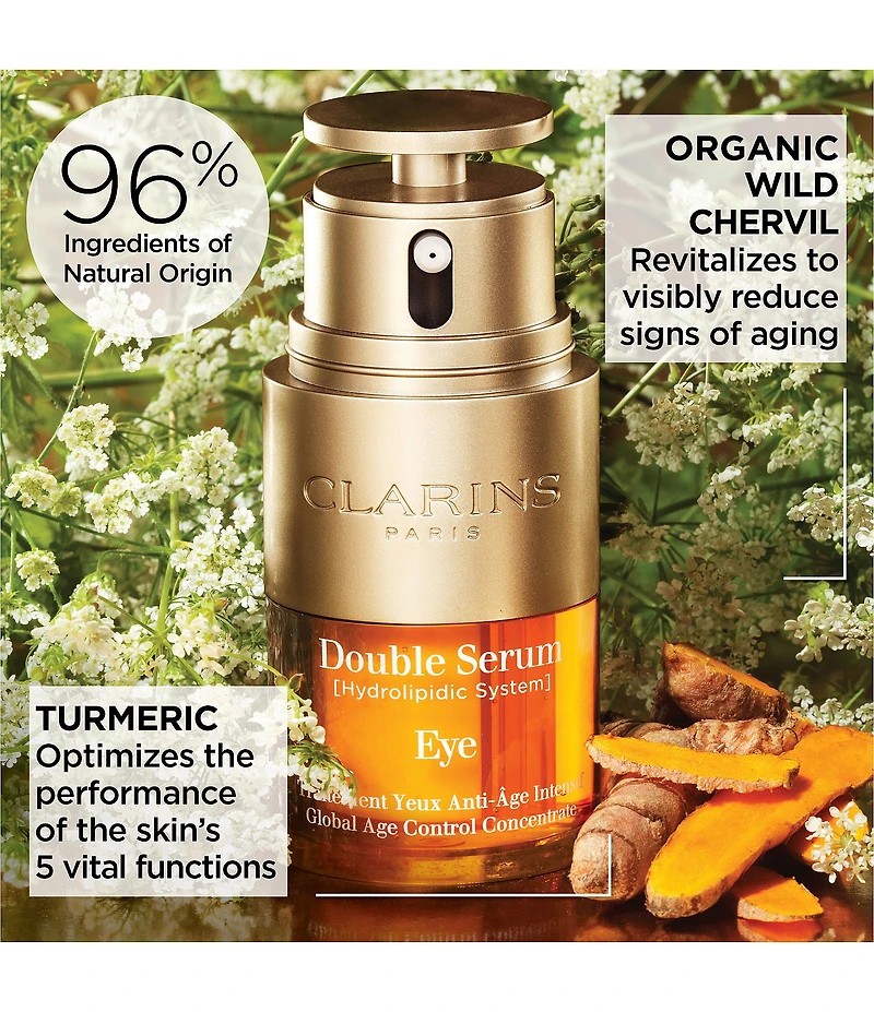 Clarins Double Serum Eye Firming and Hydrating Anti-Aging Set