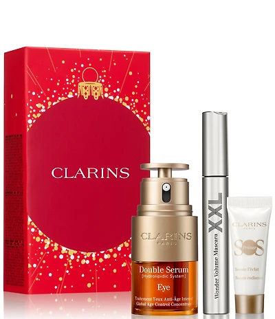 Clarins Double Serum Eye Firming and Hydrating Anti-Aging Set