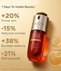Clarins Double Serum Light Texture Anti-Aging Concentrate to Firm, Smooth, Boost Radiance, and Refine Pores