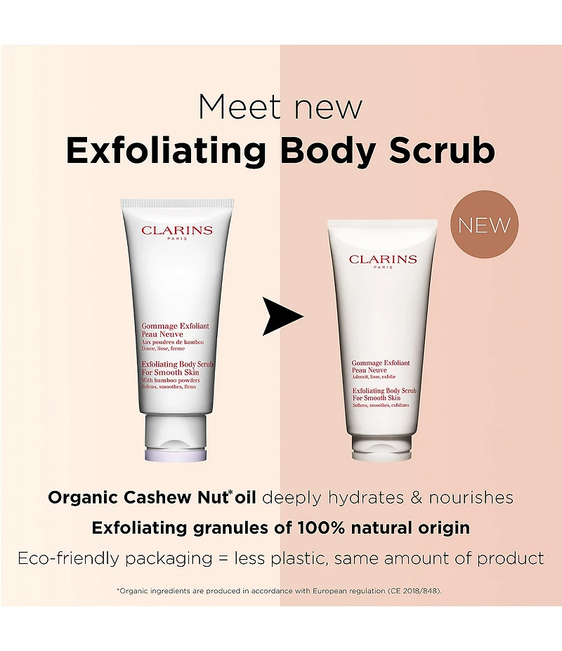 Clarins Exfoliating Body Scrub for Smooth Skin