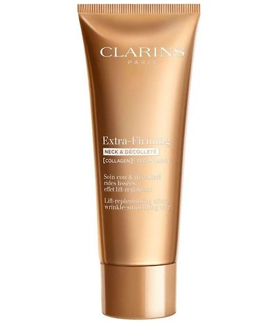 Clarins Extra-Firming Anti-Aging Neck & Decollete Cream with Collagen Polypeptide and Niacinamide