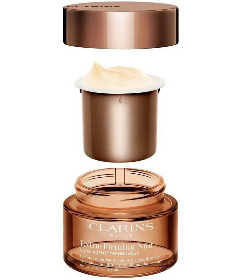 Clarins Extra-Firming Night Dry Skin Refillable Moisturizer