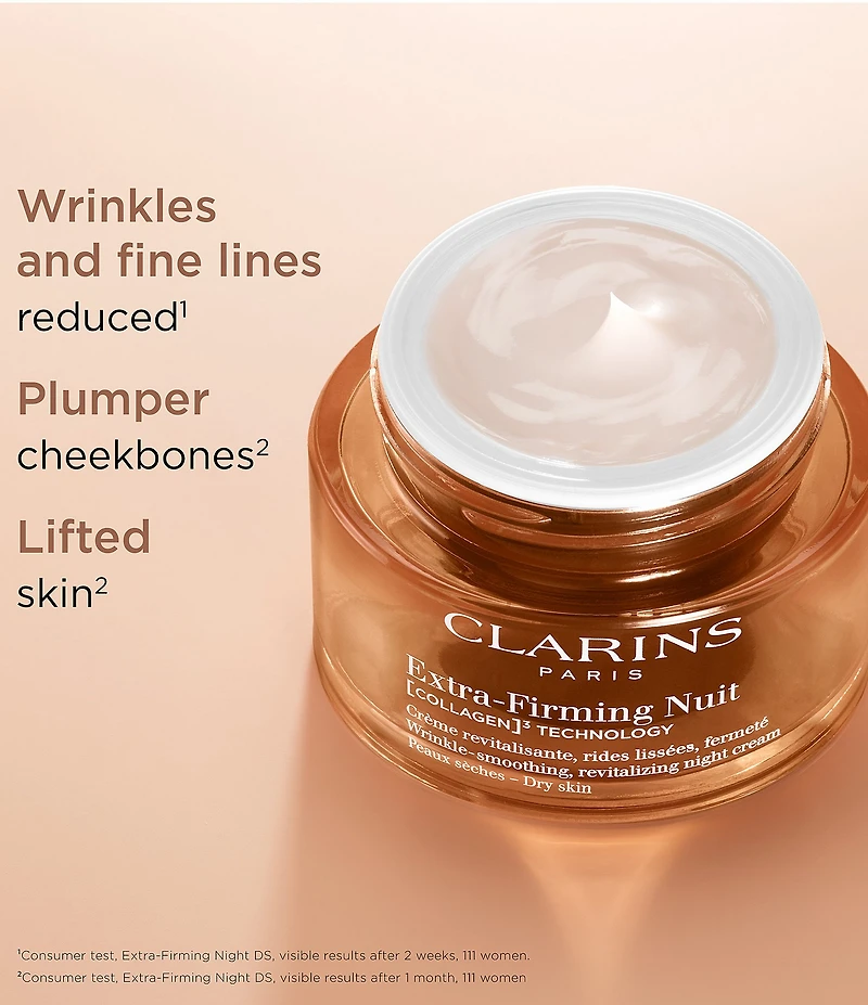 Clarins Extra-Firming Night Dry Skin Refillable Moisturizer
