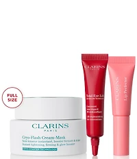 Clarins Glow-Boosting Cryo-Flash Mask 3-Piece Set