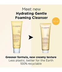 Clarins Hydrating Gentle Foaming Face Cleanser with Aloe Vera