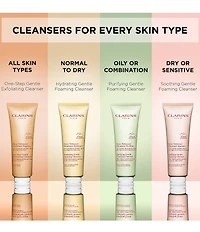 Clarins Hydrating Gentle Foaming Face Cleanser with Aloe Vera