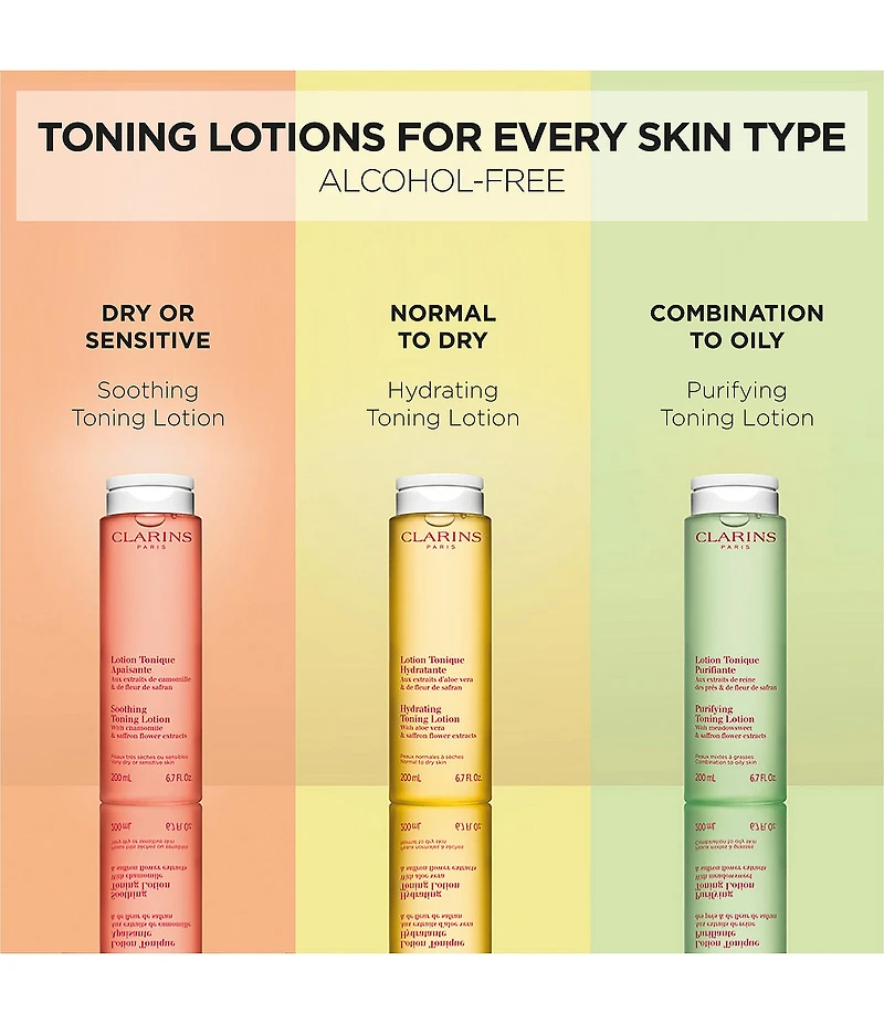Clarins Hydrating Toning Lotion with Aloe Vera