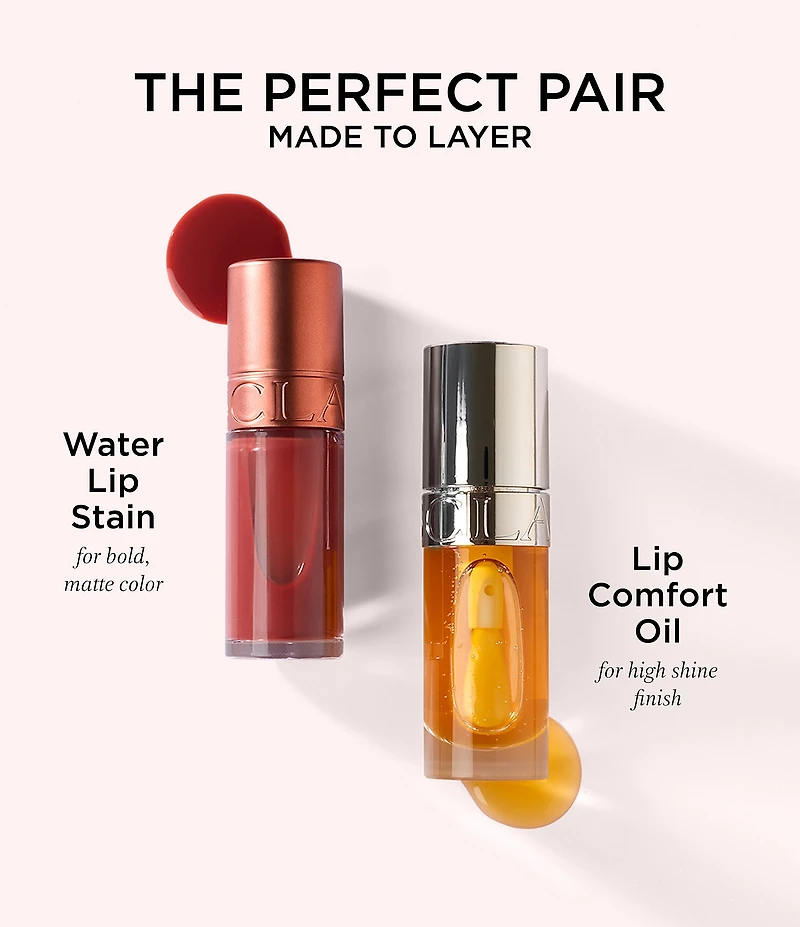 Clarins Hydrating Water Lip Stain with Kiss-Proof Wear and Matte Finish
