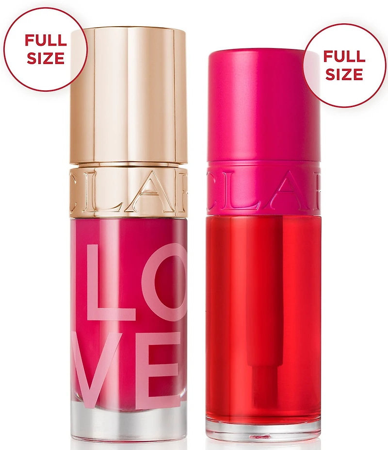 Clarins Lip Crushin' Lip Oil & Lip Stain Duo Set