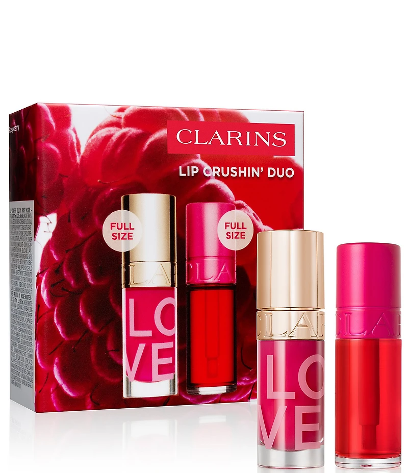 Clarins Lip Crushin' Lip Oil & Lip Stain Duo Set