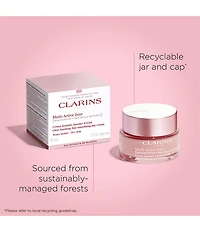 Clarins Multi-Active Day Moisturizer for Lines, Pores, Glow with Niacinamide for Dry Skin