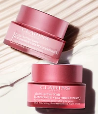 Clarins Multi-Active Day Moisturizer for Lines, Pores, Glow with Niacinamide for Dry Skin