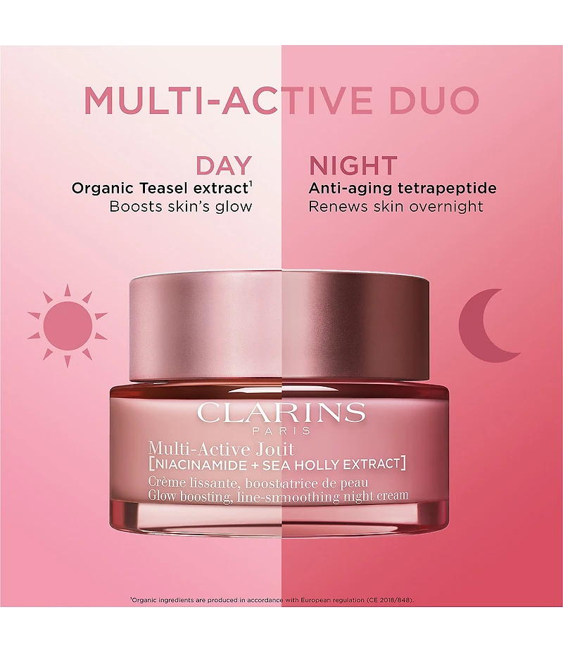 Clarins Multi-Active Day Moisturizer SPF 15 for Lines, Pores & Glow