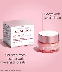 Clarins Multi-Active Night Moisturizer for Lines, Pores