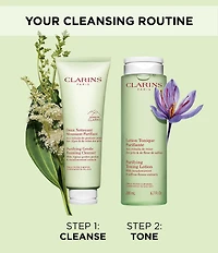 Clarins Purifying Toning Refillable Lotion with Meadowsweet for Combination to Oily Skin