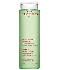 Clarins Purifying Toning Refillable Lotion with Meadowsweet for Combination to Oily Skin