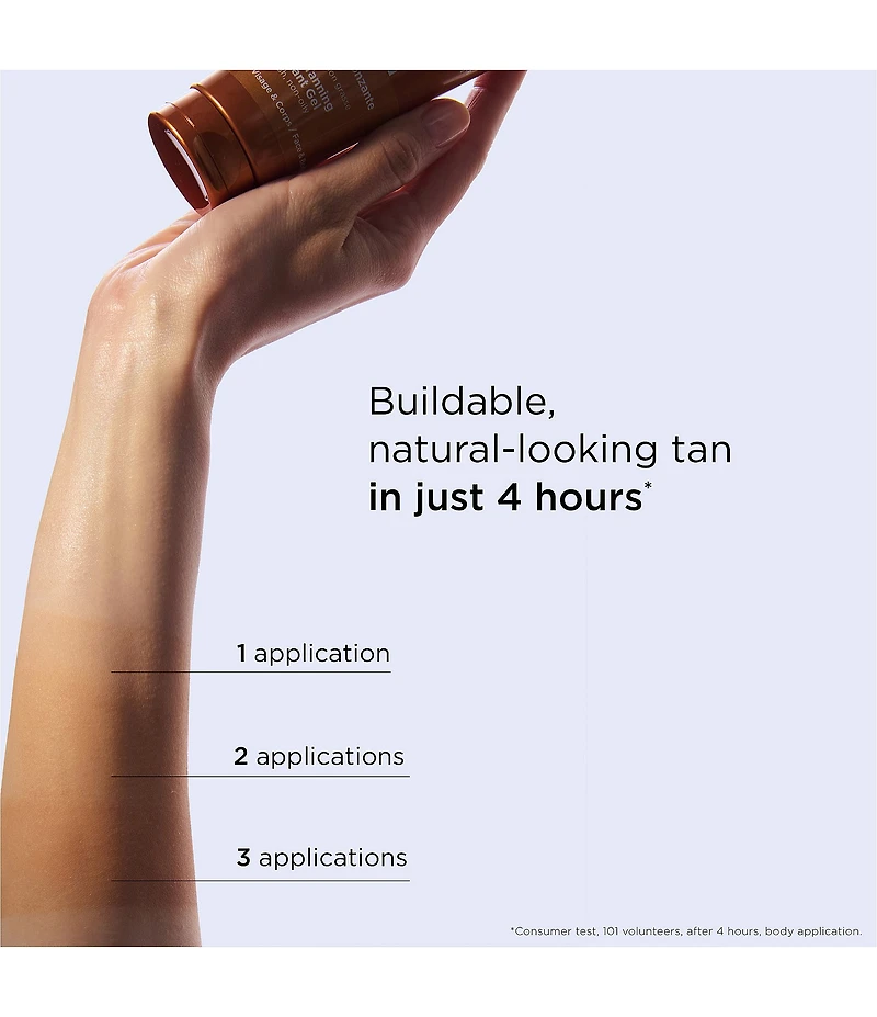 Clarins Self-Tanning Gel for Face & Body Tanner
