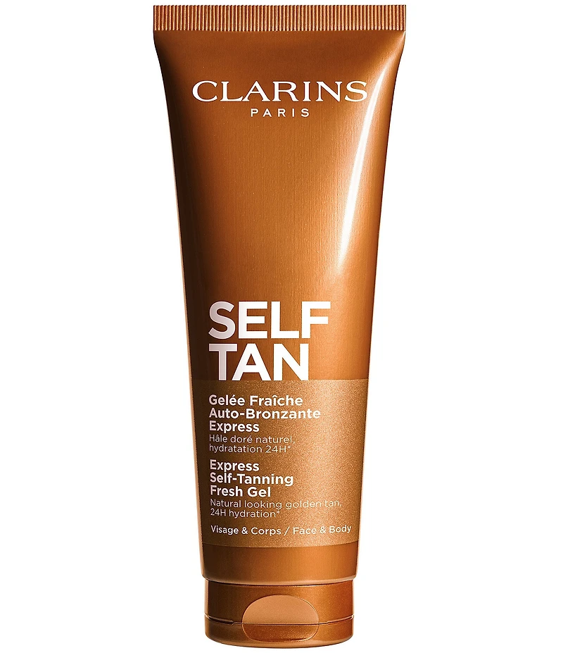 Clarins Self-Tanning Gel for Face & Body Tanner