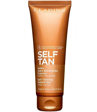 Clarins Self Tanning Face & Body Instant Tinted Gel