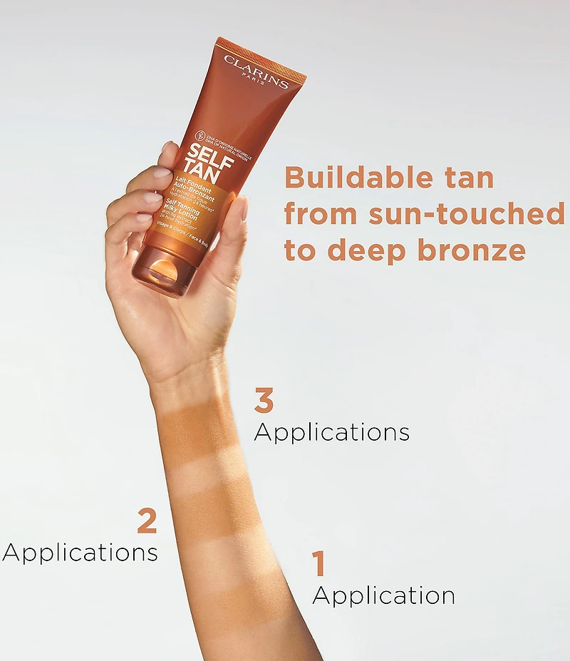 Clarins Self Tanning Face & Body Milky Lotion