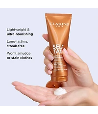 Clarins Self-Tanning Milky Lotion for Face & Body Tanner