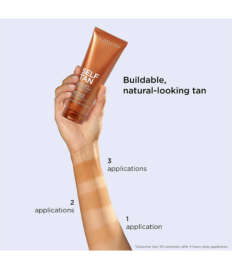 Clarins Self-Tanning Milky Lotion for Face & Body Tanner