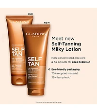 Clarins Self-Tanning Milky Lotion for Face & Body Tanner