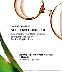 Clarins Self-Tanning Milky Lotion for Face & Body Tanner