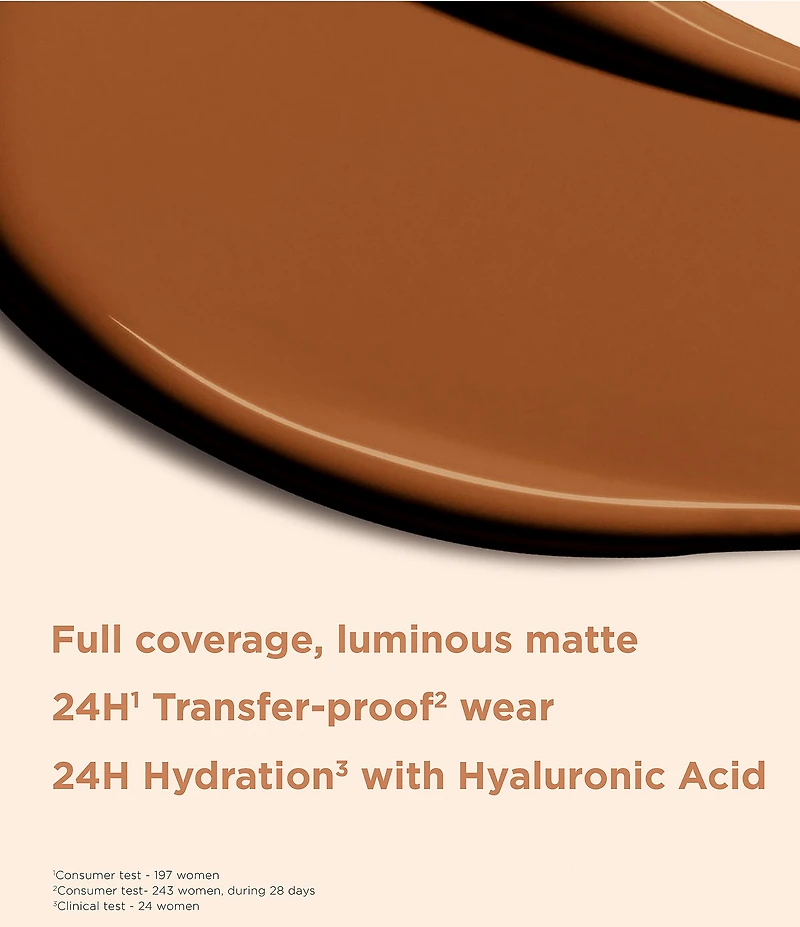 Clarins Skin Illusion Longwear Full Coverage Foundation