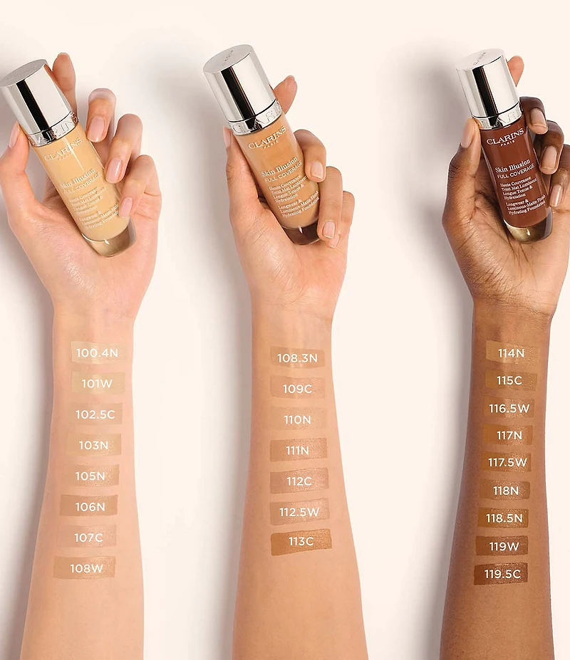 Clarins Skin Illusion Longwear Full Coverage Foundation