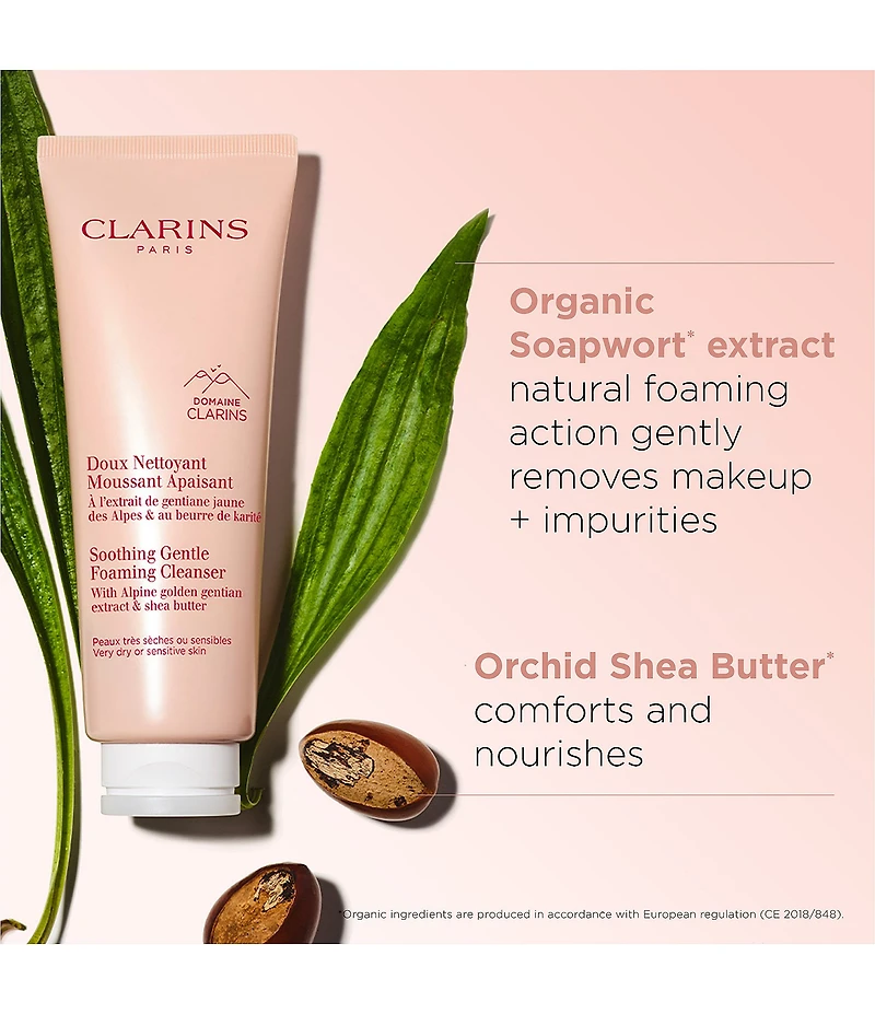 Clarins Soothing Cleansing Duo Skincare Set