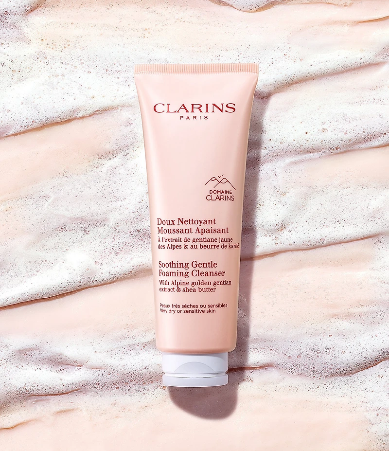 Clarins Soothing Gentle Foaming Face Cleanser with Shea Butter