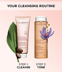 Clarins Soothing Gentle Foaming Face Cleanser with Shea Butter