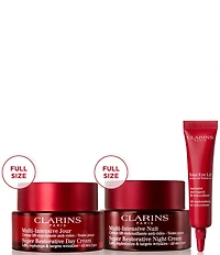 Clarins Super Restorative Anti-Aging Day and Night Skincare Set
