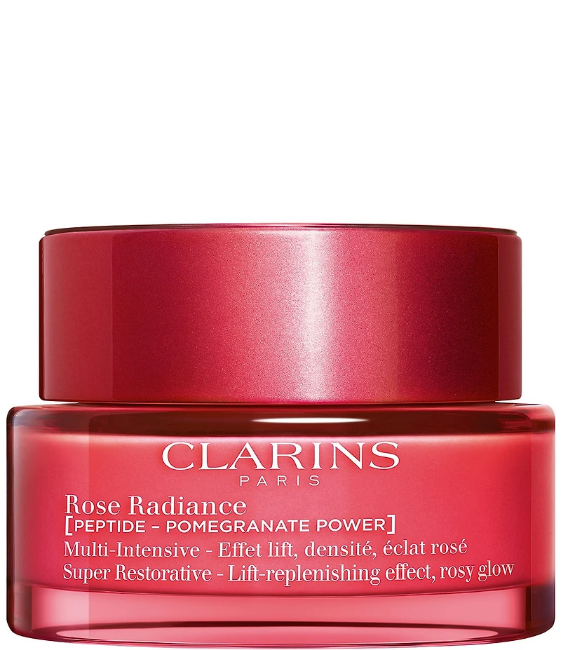 Clarins Super Restorative Rose Radiance Peptide Anti-Aging Face Moisturizer