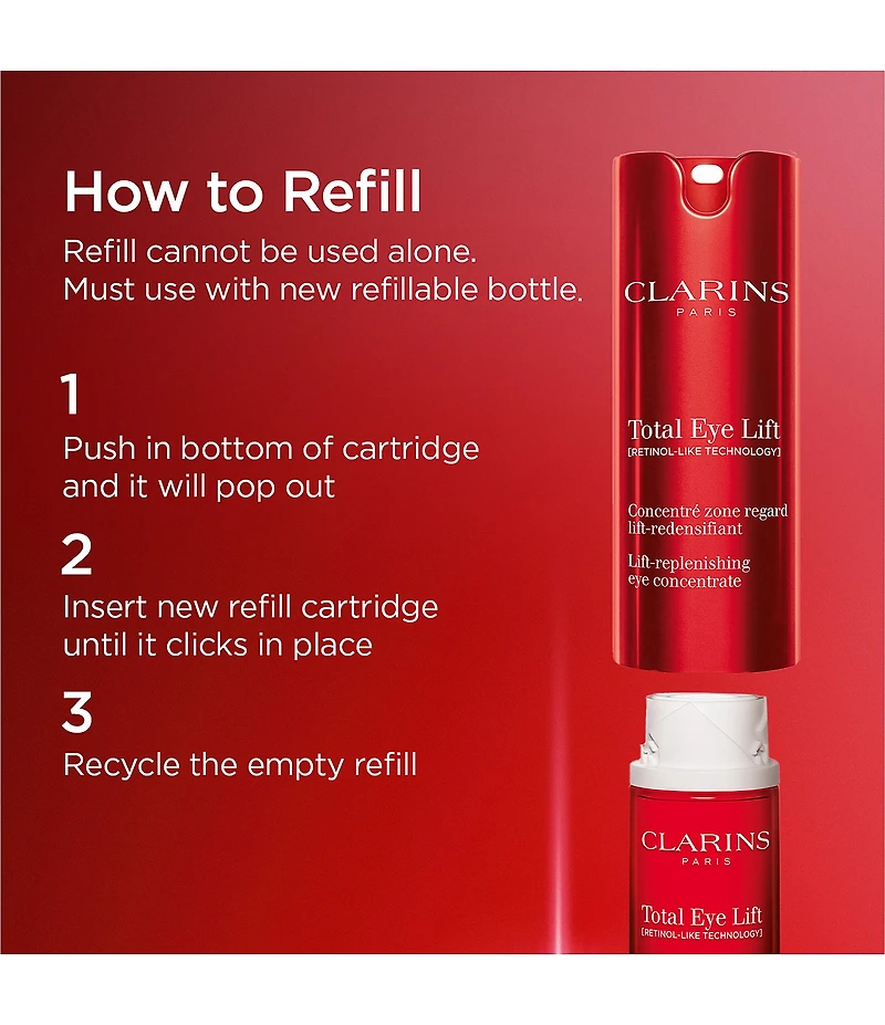 Clarins Total Eye Lift Eye Cream for Firming, Wrinkles