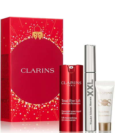 Clarins Total Eye Lift for Firming, Wrinkles, Dark Circles and Puffiness Gift Set