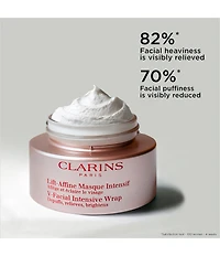 Clarins V-Facial Instant Depuffing Face Mask