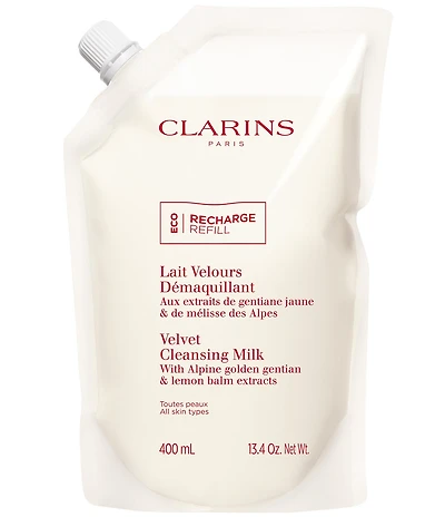 Clarins Velvet Hydrating and Gentle Cleansing Milk Refill
